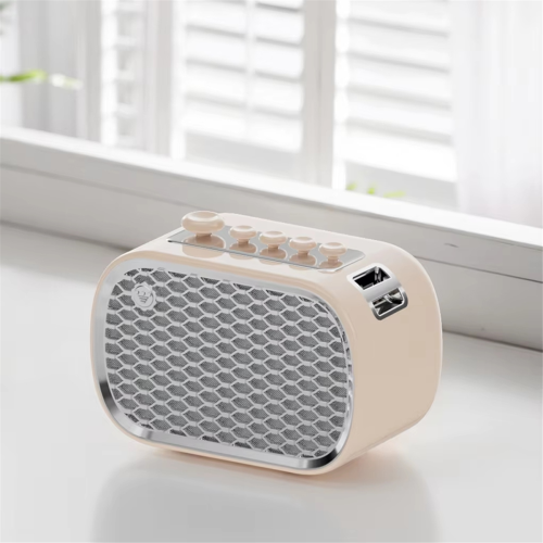 Caixa de som Bluetooth versátil para mesa com rádio FM 2