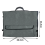 Bolsa de transporte para computador de mesa de 27 polegadas, preta. 5