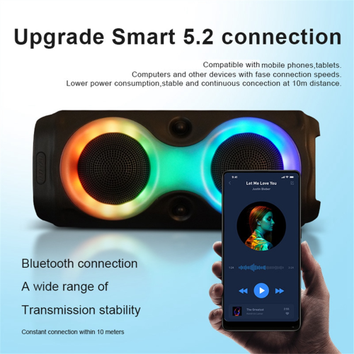 Draadloze Bluetooth-luidspreker Subwoofer-luidspreker voor familiekaraoke 1