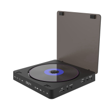 Lecteur DVD portable compatible avec sortie AV et lecteur CD (prise britannique)