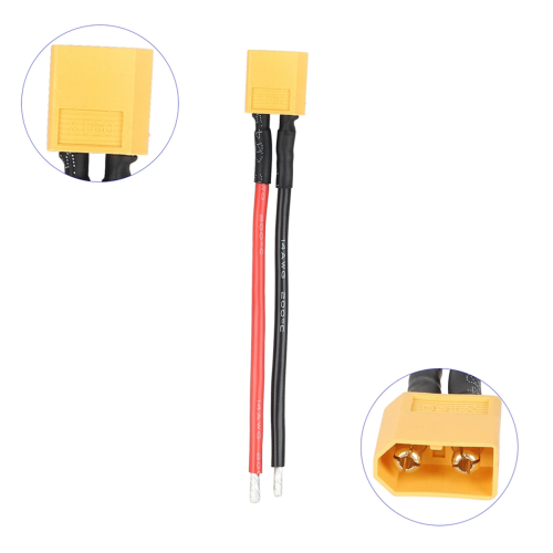 XT60 Male Cables Power Extension Cables Lithium Battery Cables 2