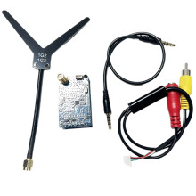 1,2G/1,3G VRX mit Audio, 9 Kanäle, FPV-Videoempfänger, 7–36 V, PAL/NTSC