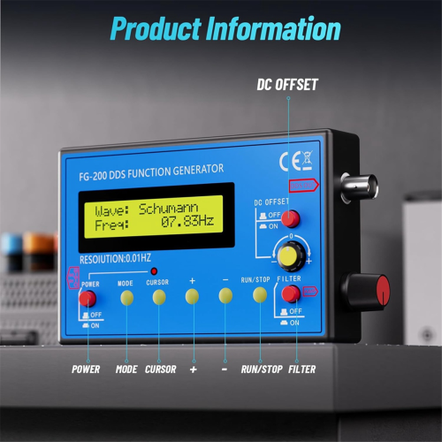 1Hz-500kHz DDS-Signalgenerator mit Resonator 2