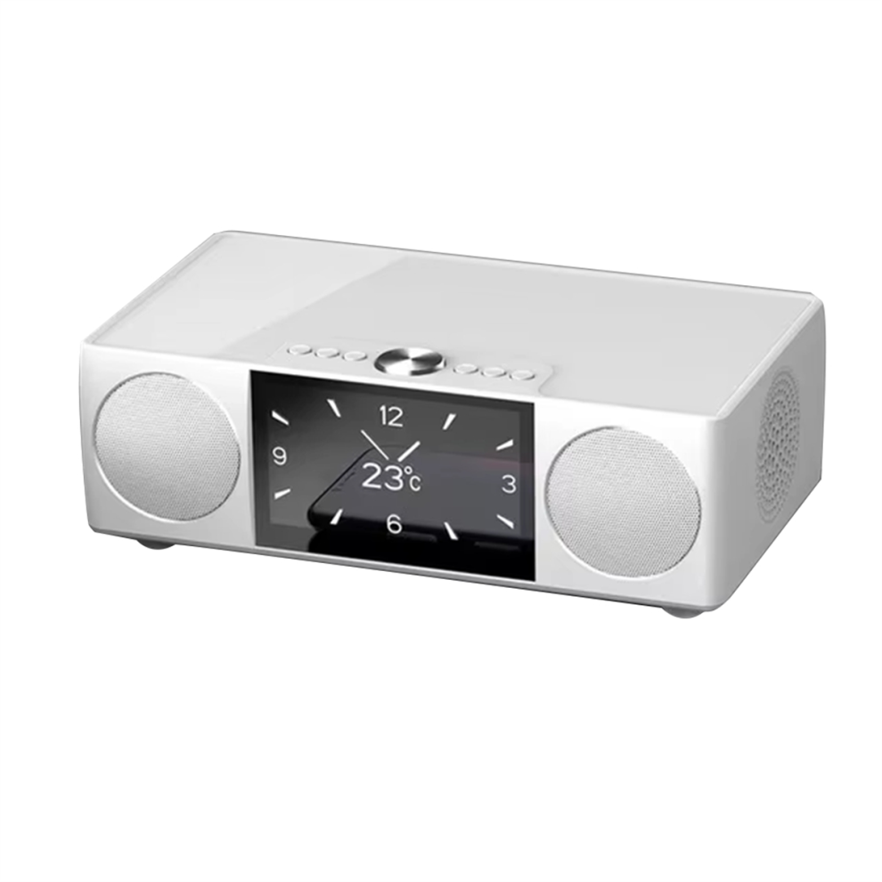 Video Bluetooth Speaker Theater Record Sound Music Display White 4851814593518