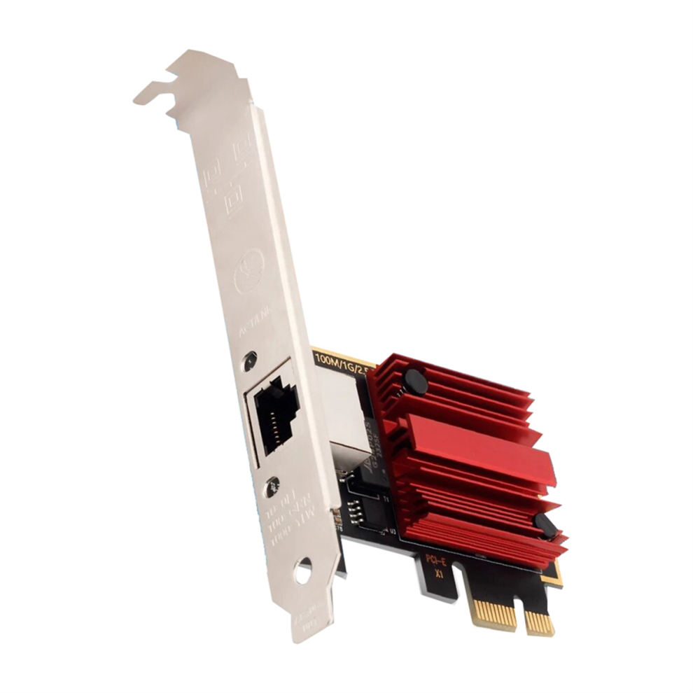 2.5G Pcie To Rj45 Network Card Rtl8125b Chip 100/1000Mbps For Win7/8 4851814598933