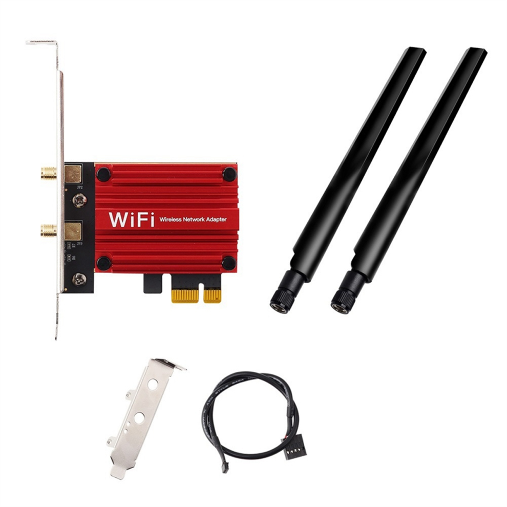 1800Mbps Wifi 6 Mt7921 Pci Express Adapter Bluetooth 5.2 Network Card 4851814598704