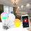 2Pcs Tuya Smart E27 Smart Bulb, Dimmable WIFI Bulb,18W 4