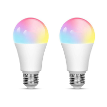 2Pcs Tuya Smart E27 Smart Bulb, Dimmable WIFI Bulb,18W