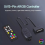 ARGB Controller 5V 3pin naar voeding RGB Controller Wit 3
