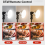 Ampoule LED 85 W pour éclairage photographique, culot E27, avec télécommande 3