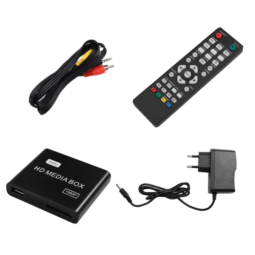 -Compatible Car F10 Player 1080 Automatic Loop Playback EU Plug 1