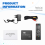 -Compatible Car F10 Player 1080 Automatic Loop Playback EU Plug 6