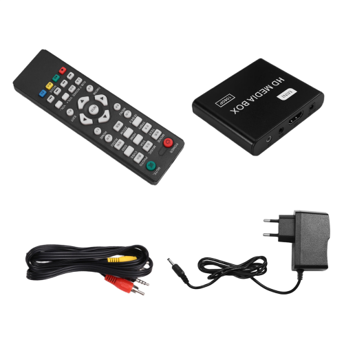 -Compatible Car F10 Player 1080 Automatic Loop Playback EU Plug 2