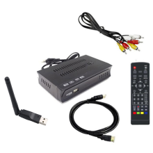 ISDB-T 1080P HD Set Top Box with Cable for Brazil/Chile B EU Plug