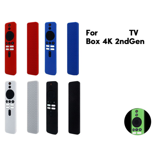 Custodia protettiva per telecomando TV Box 4K 2a generazione, bianca 2