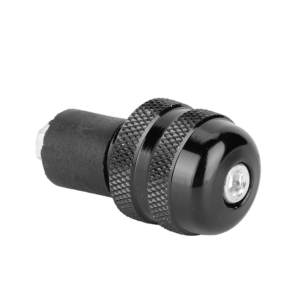 22Mm Motorcycle Handle Grips Motorbike Handlebar Ends Accessory(Black) Black 4971324540403