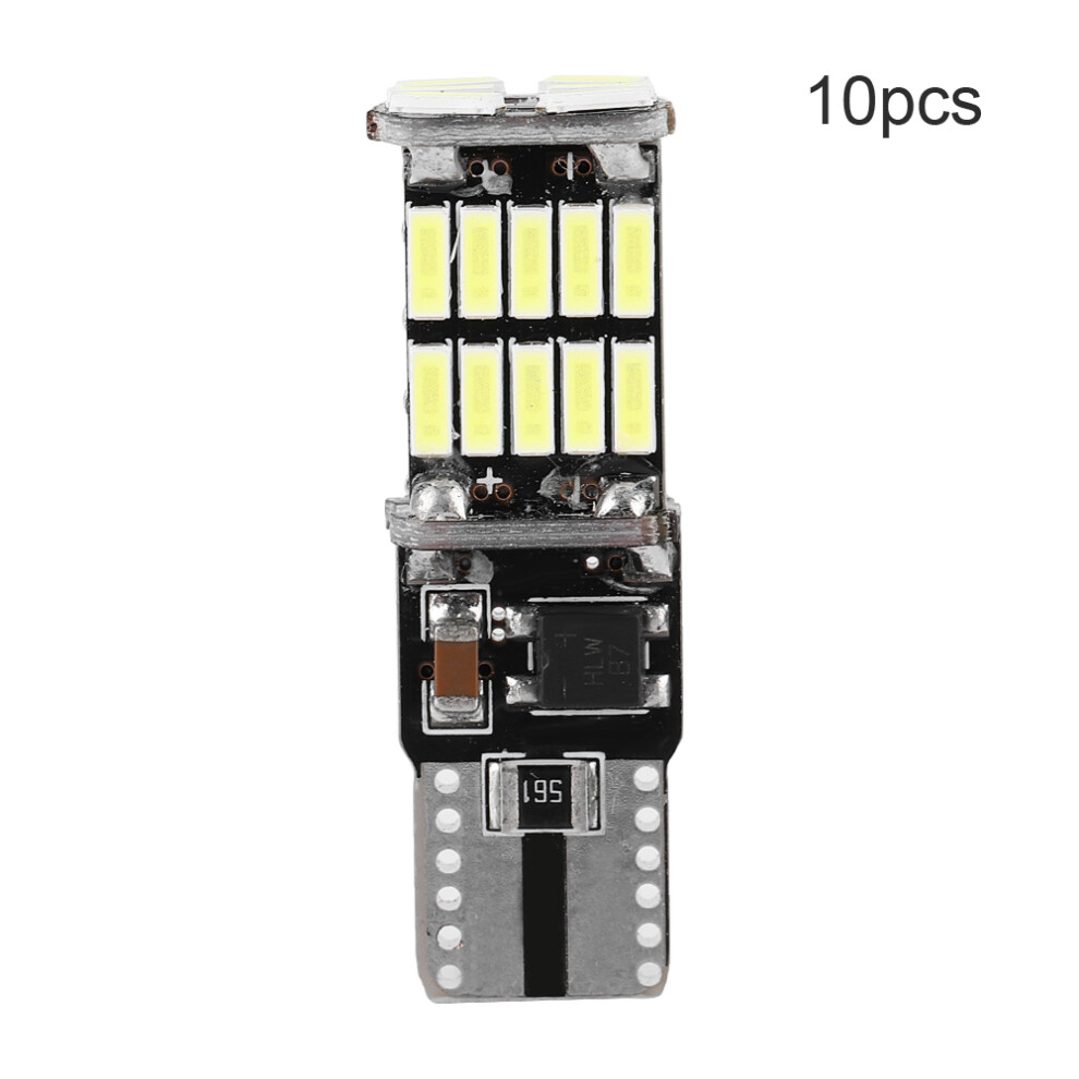 10Pcs T10 4014 26Smd Car Decoding Led Canbus Bulb Error Free Side Marker License Plate Light 8131324540834
