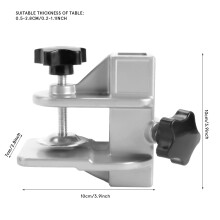 Alu-Hundepflege-Tischklemme, Fixierhülse 23*23mm, verstellbar und langlebig