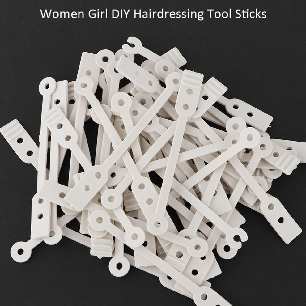 50pcs/ Pack Women Girl Wave Perm Bars Rods Set DIY Hairdressing Tool Sticks