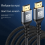 Ultra HD-kabel Multifunctionele HDTV 8K-compatibel 2.1 48 Gbps 4
