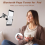 Scrollringfjärrkontroll för Bluetooth-sidvändare, svart 3