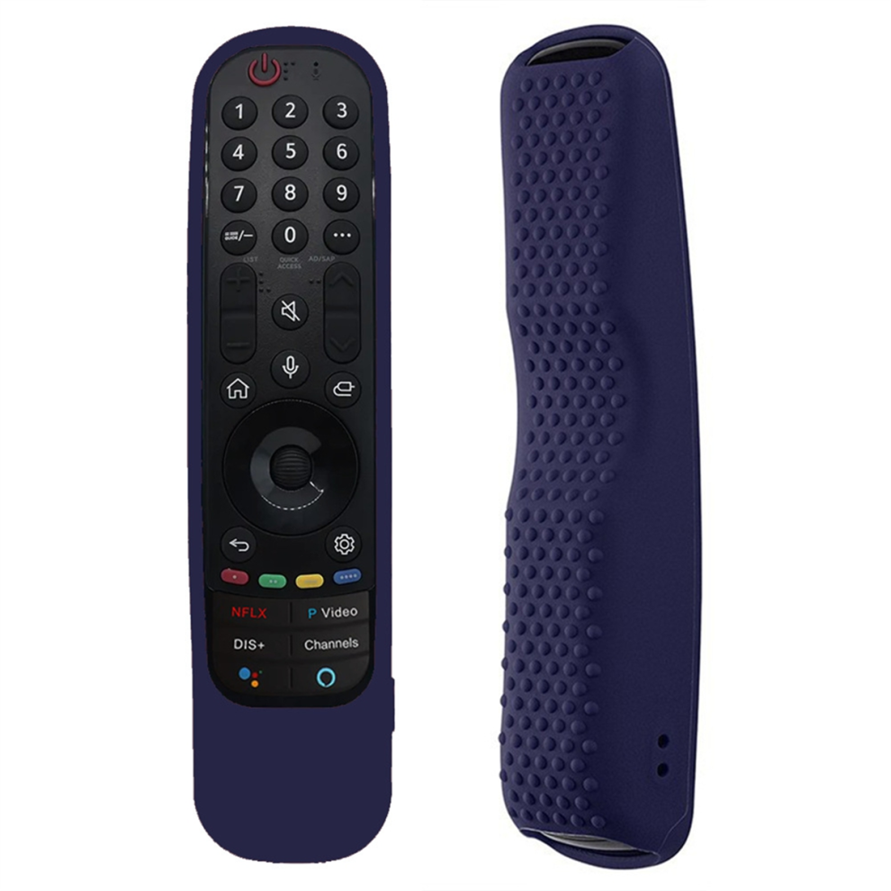 Silicone Remote Cover For Smart Tv An-Mr21 Mr22,Midnight Blue 4851814514254