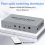 3 Ports Digitaler optischer Audio-Splitter SPDIF Toslink Optischer Splitter 5