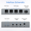 3 Ports Digitaler optischer Audio-Splitter SPDIF Toslink Optischer Splitter 4