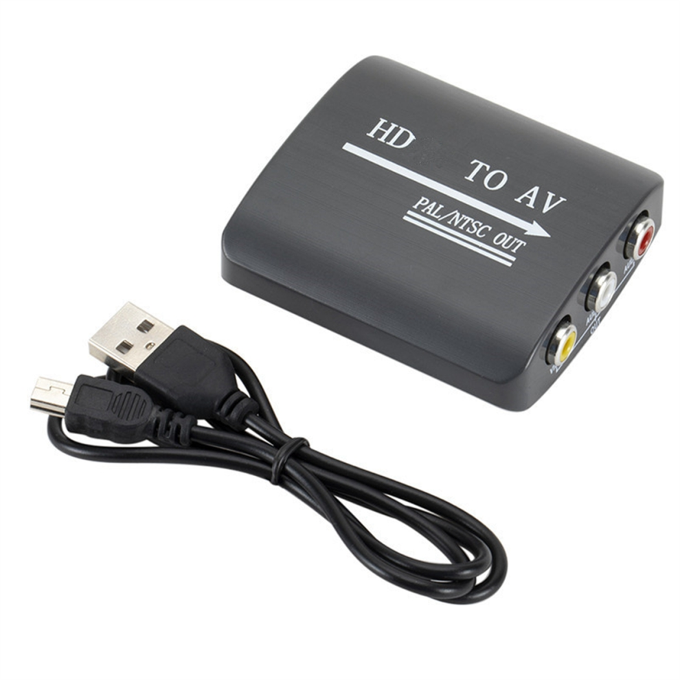 1080P Hd -Compatible To Av Signal Converter Audio Video Converter 4851814521917