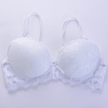 (white, 40C) Women Lace Push Up Bra Top Cups Clothing Lingerie Sexy Plus Size Bra