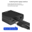 Conversor HD 1080P compatível com VGA com cabo de áudio para laptop 3