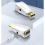 Adaptador VGA compatível com conversor de áudio HD 1080p, preto. 2