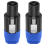 4Pin NL4FC luidsprekerconnector Ohm-stekker luidspreker audiokabeladapter, A 6