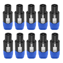 4Pin NL4FC luidsprekerconnector Ohm-stekker luidspreker audiokabeladapter, A