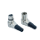 1 par de conectores de cable de audio XLR de 3 pines macho y hembra para micrófono 3