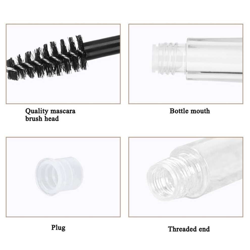 Fashionable Empty Eyelashes Growth Oil Tube Container Mascara Bottle 1ml