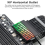 ATX 24-pins 90 stroomconnectoradapter 5V 3-pins ARGB 24-pins wit 3
