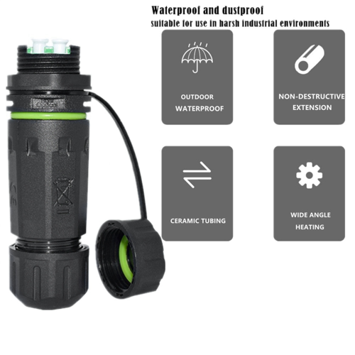 IP68 waterdichte glasvezeladapter LC duplex 2