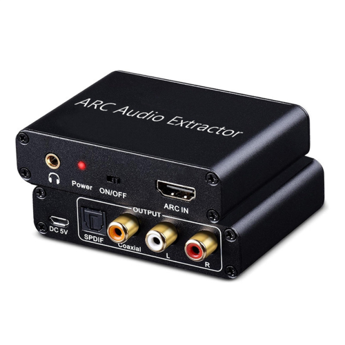 ARC Audio Converter,192KHz/ARC to Optical/Coaxial//3.5mm Jack 1