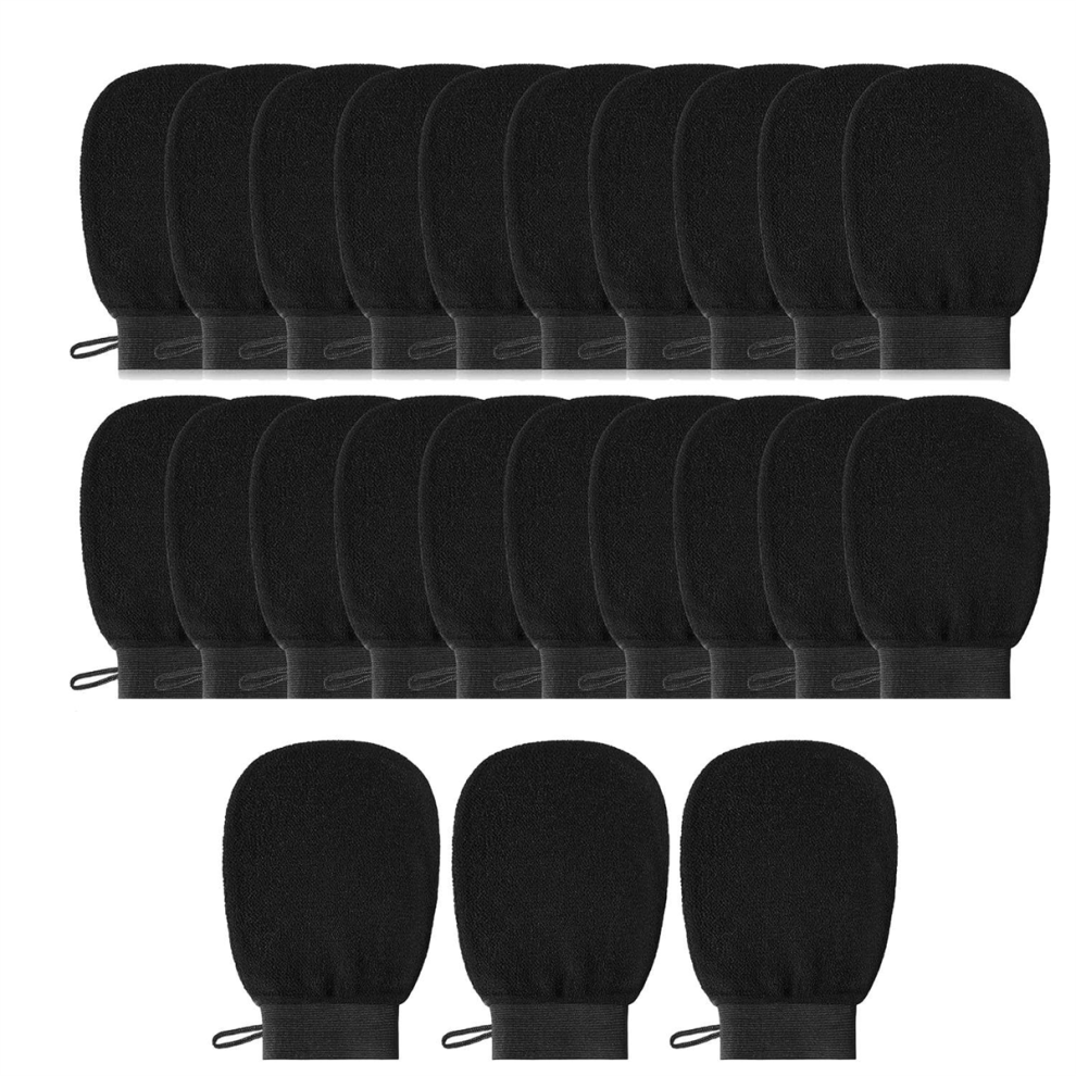 20 Pcs Exfoliating Glove Exfoliator Mitt Body Scrubber Viscose Fiber