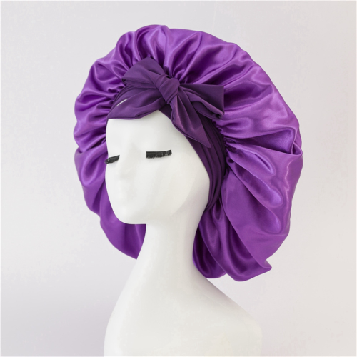 Touca de Banho Feminina para Dormir, Altamente Elástica, Rosa 1