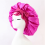 Touca de Banho Feminina para Dormir, Altamente Elástica, Rosa 3