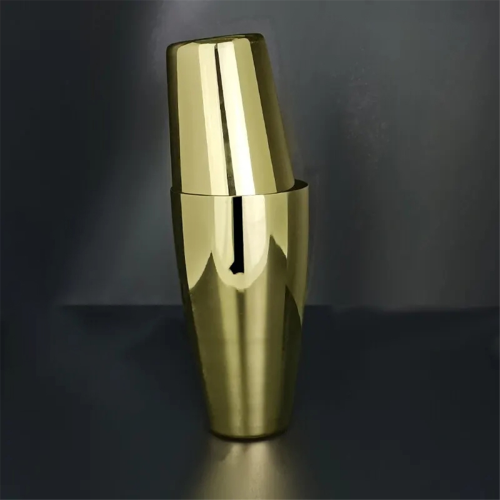 Barshakers, Guld/Silver Boston 850/550ml Cocktailshaker Silver 1