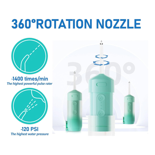 Portatile per denti Mini Piccolo Verde 2