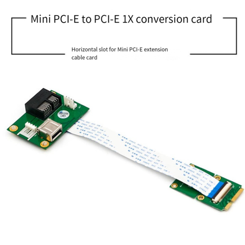 Adattatore Convertitore Cablecc: NGFF M.2 Key-A A Mini PCI-E Per Schede WiFi Intel 9260, 8265, 7260