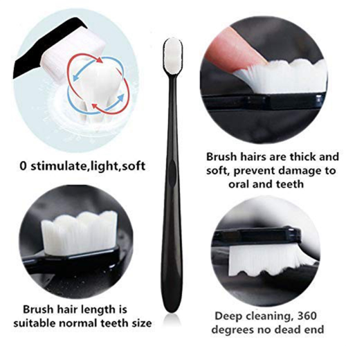 Ultra-Fine Toothbrush Wave Nano Million Bristles Soft Toothbrush A 1