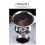 Pour over Coffee Filter Dripper Reusable Stainless Steel 7