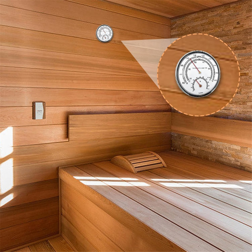 Accessori per sauna Termometro per sauna con foro per appendere 2