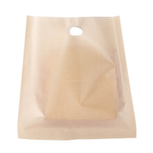 Reusable Non Stick Coated Fiberglass Microwave Heating Pastry Toaster Sandwich Bags (16*16.5cm)