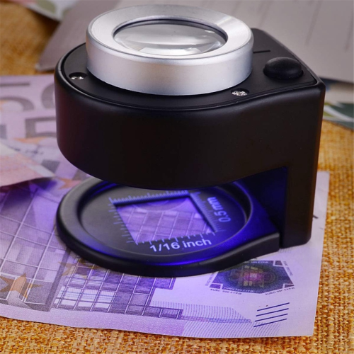 Loupe grossissante 30x et mini-microscope grossissant 60x 2